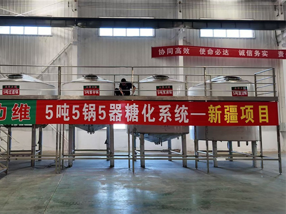 平阳精酿啤酒设备厂—5吨精酿啤酒设备—新疆项目